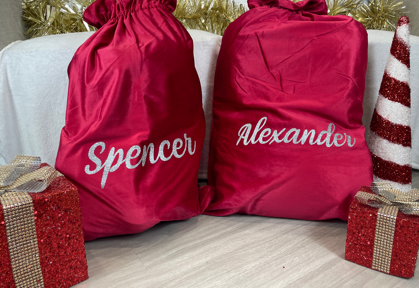 Luxury Velvet Santa Sack