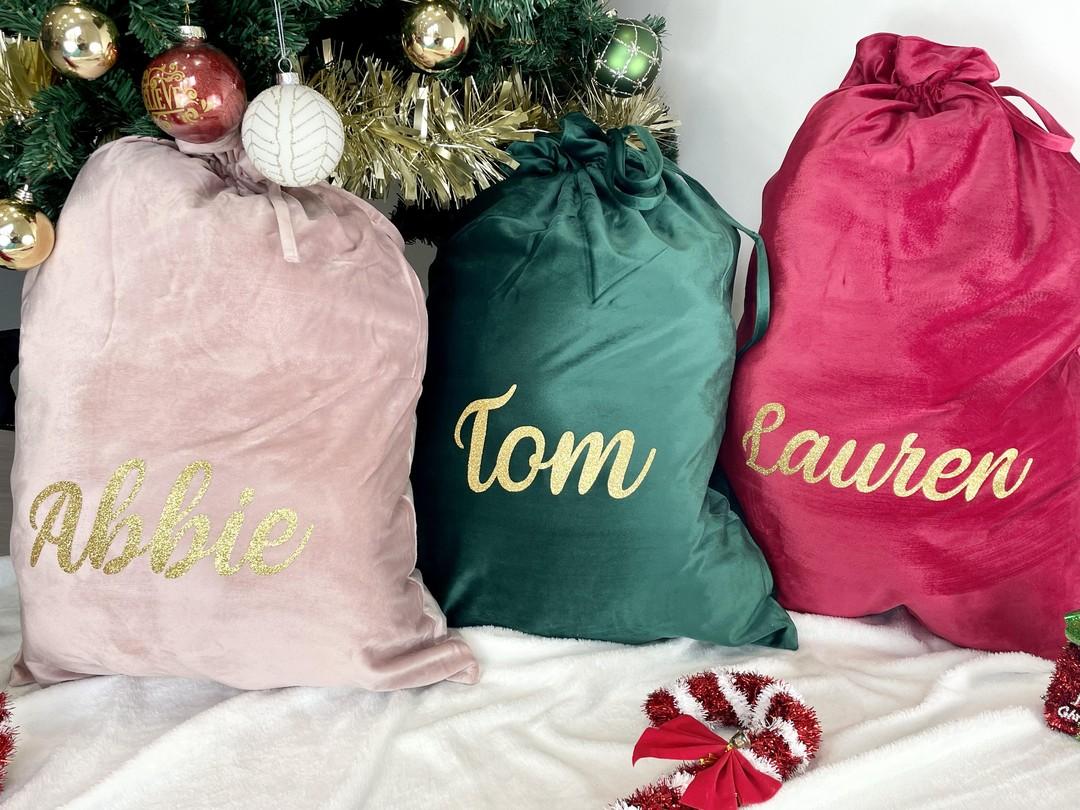 Luxury Velvet Santa Sack