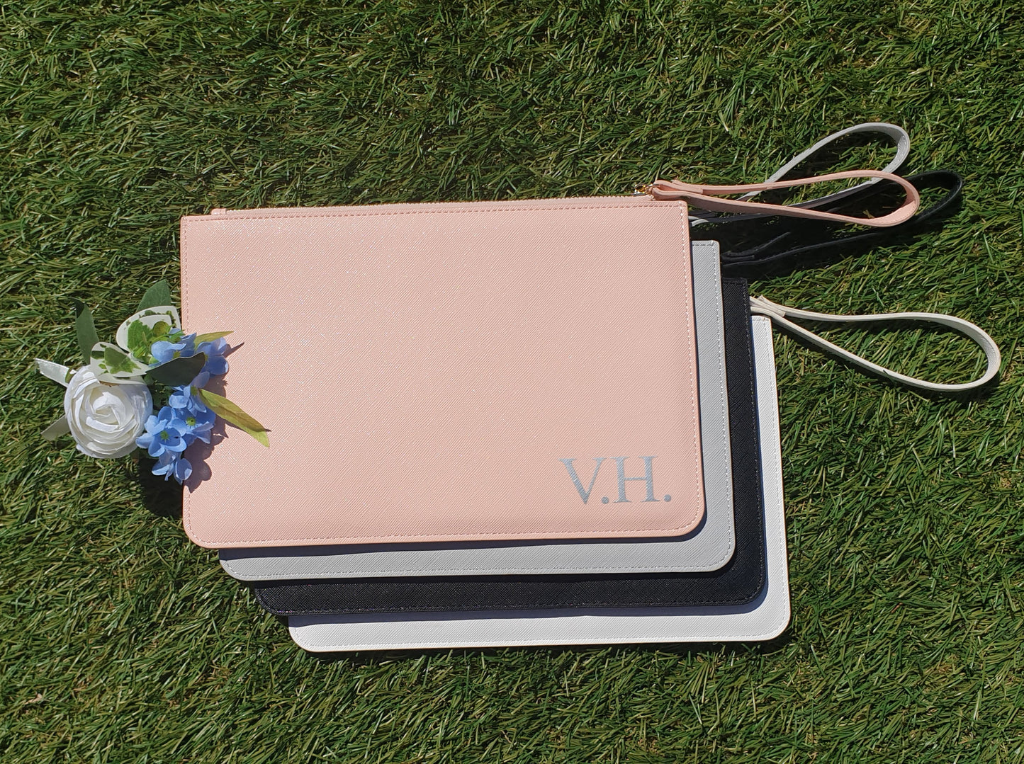 Clutch Bag with initials