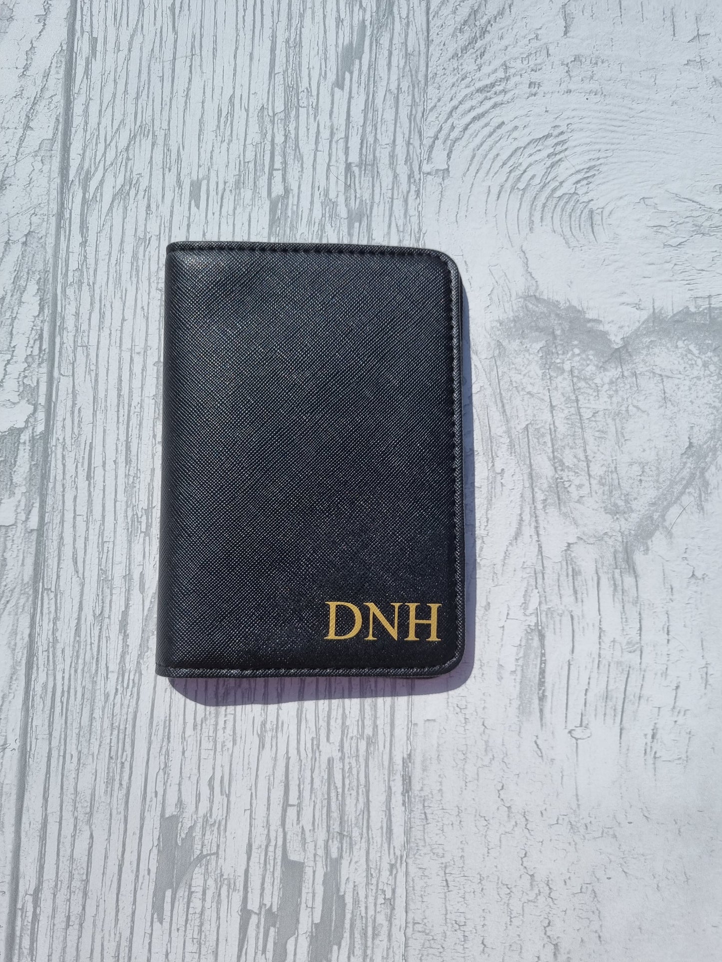 Initialed Passport Holder and Luggage Tag