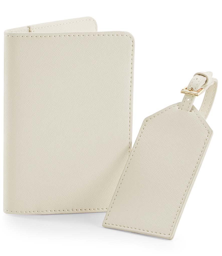 Initialed Passport Holder and Luggage Tag